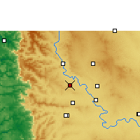 Nearby Forecast Locations - Uran Islampur - Mapa