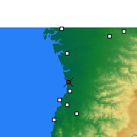 Nearby Forecast Locations - Valsad - Mapa