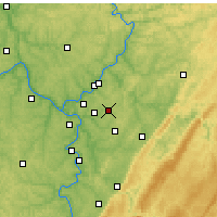 Nearby Forecast Locations - Murrysville - Mapa