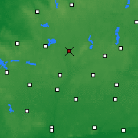 Nearby Forecast Locations - Czarne - Mapa
