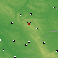 Nearby Forecast Locations - Krasnobród - Mapa