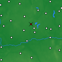 Nearby Forecast Locations - Witkowo - Mapa