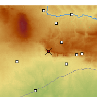 Nearby Forecast Locations - Derik - Mapa