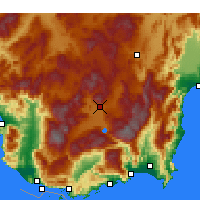 Nearby Forecast Locations - Elmalı - Mapa