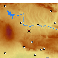 Nearby Forecast Locations - Çınar - Mapa