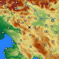 Nearby Forecast Locations - Logatec - Mapa