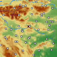 Nearby Forecast Locations - Zagorje ob Savi - Mapa