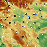 Nearby Forecast Locations - Grosuplje - Mapa