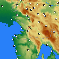 Nearby Forecast Locations - Divača - Mapa