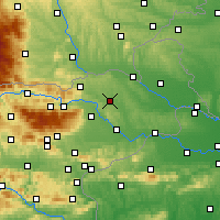 Nearby Forecast Locations - Lenart - Mapa