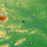 Nearby Forecast Locations - Ormož - Mapa