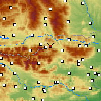 Nearby Forecast Locations - Prevalje - Mapa
