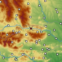Nearby Forecast Locations - Radlje ob Dravi - Mapa
