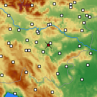 Nearby Forecast Locations - Trebnje - Mapa