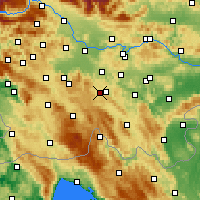 Nearby Forecast Locations - Velike Lašče - Mapa
