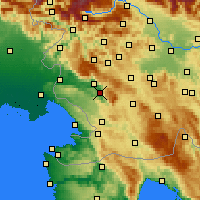 Nearby Forecast Locations - Vipava - Mapa