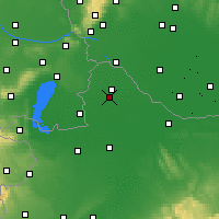 Nearby Forecast Locations - Mosonmagyaróvár - Mapa