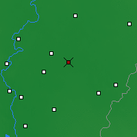 Nearby Forecast Locations - Gyomaendrőd - Mapa