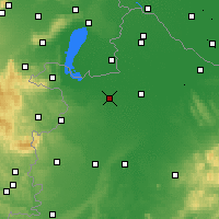 Nearby Forecast Locations - Kapuvár - Mapa