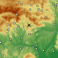 Nearby Forecast Locations - Rožňava - Mapa