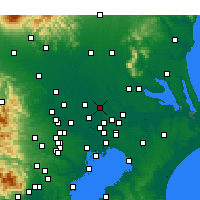 Nearby Forecast Locations - Noda - Mapa