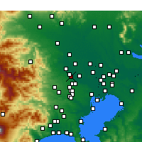 Nearby Forecast Locations - Fujimi - Mapa
