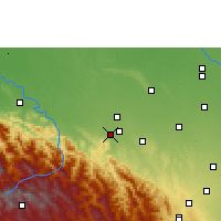 Nearby Forecast Locations - Villa Yapacaní - Mapa