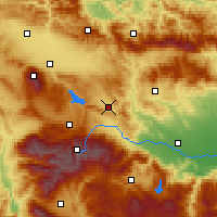 Nearby Forecast Locations - Ihtiman - Mapa