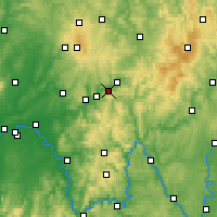 Nearby Forecast Locations - Steinau an der Strasse - Mapa