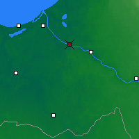 Nearby Forecast Locations - Salaspils - Mapa