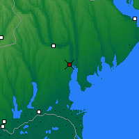 Nearby Forecast Locations - Tatarbunary - Mapa