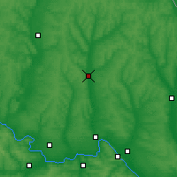 Nearby Forecast Locations - Svátove - Mapa