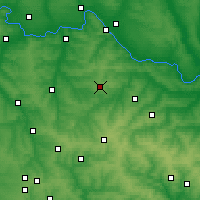 Nearby Forecast Locations - Popasna - Mapa
