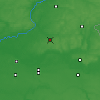 Nearby Forecast Locations - Krolevets - Mapa