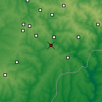 Nearby Forecast Locations - Ilovaisk - Mapa