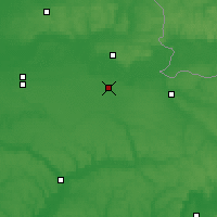Nearby Forecast Locations - Buryn - Mapa
