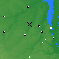 Nearby Forecast Locations - Borodianka - Mapa