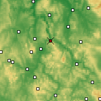 Nearby Forecast Locations - Hann. Münden - Mapa