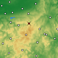 Nearby Forecast Locations - Brilon - Mapa