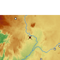 Nearby Forecast Locations - Bafia - Mapa