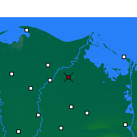 Nearby Forecast Locations - Dikirnis - Mapa