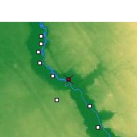 Nearby Forecast Locations - Abnub - Mapa