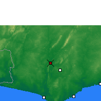 Nearby Forecast Locations - Prestea - Mapa