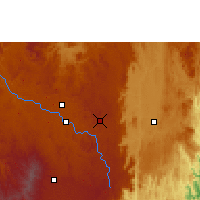 Nearby Forecast Locations - Manjakandriana - Mapa