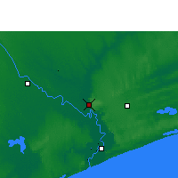 Nearby Forecast Locations - Chibuto - Mapa