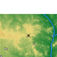 Nearby Forecast Locations - Kabba - Mapa