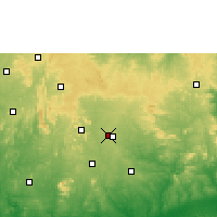 Nearby Forecast Locations - Ise Ekiti - Mapa