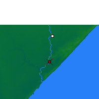 Nearby Forecast Locations - Jamame - Mapa