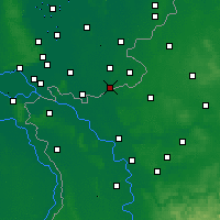 Nearby Forecast Locations - Aalten - Mapa