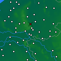 Nearby Forecast Locations - Eerbeek - Mapa